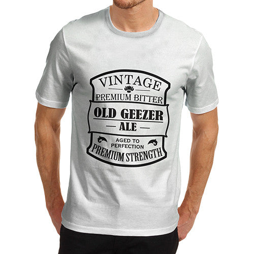 Mens Old Geezer Ale T-Shirt