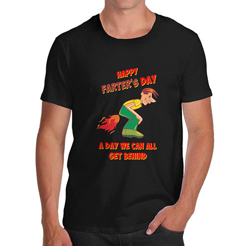 Mens Happy Farters Fathers Day T-Shirt