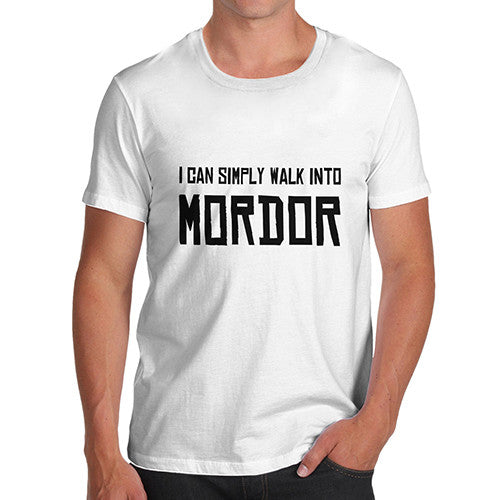 Mens I Can Walk Into Mordor T-Shirt