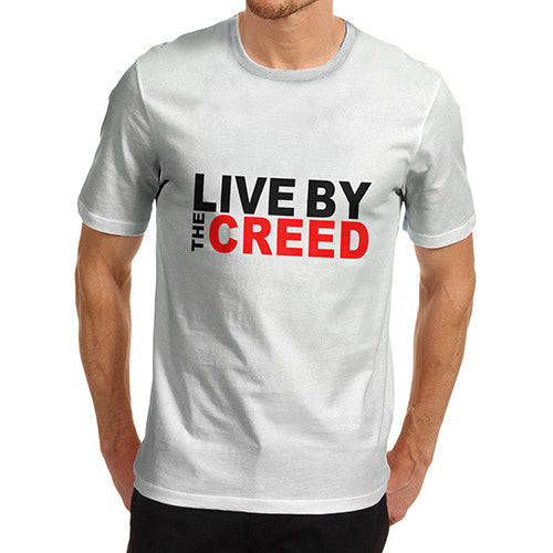 Mens Live By The Creed T-Shirt