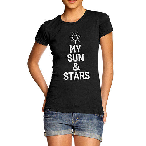 Women's My Sun And Stars Cotton T-Shirt