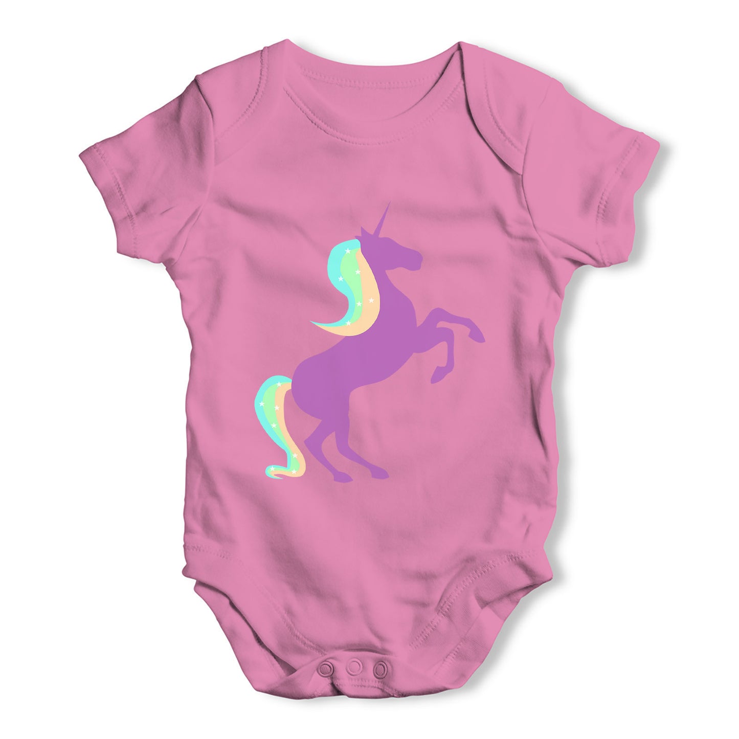 Unicorn Silhouette Baby Grow Bodysuit