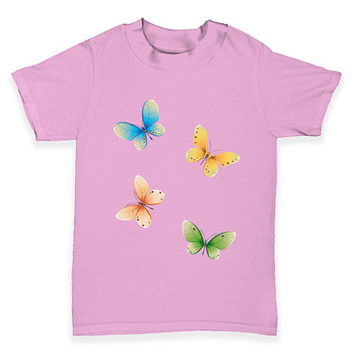 Bright Butterflies Baby Toddler T-Shirt