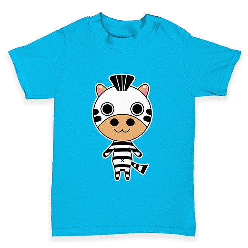 Cute Zebra Baby Toddler T-Shirt