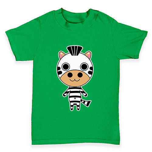 Cute Zebra Baby Toddler T-Shirt