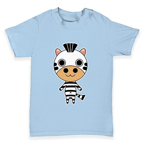 Cute Zebra Baby Toddler T-Shirt