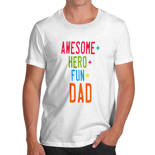 Mens Awesome Dad T-Shirt