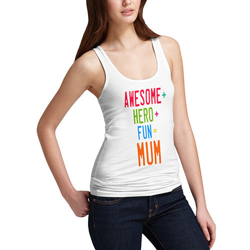 Womens Awesome Mum Tank Top