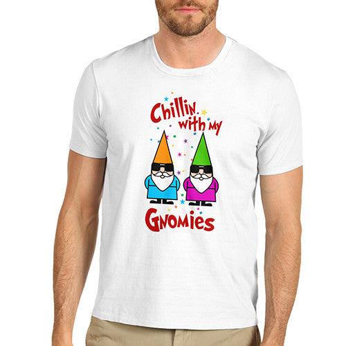 Mens Chilling With My Gnomies T-Shirt
