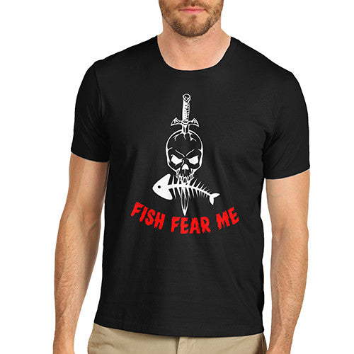 Mens Fish Fear Me T-Shirt