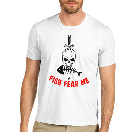Mens Fish Fear Me T-Shirt
