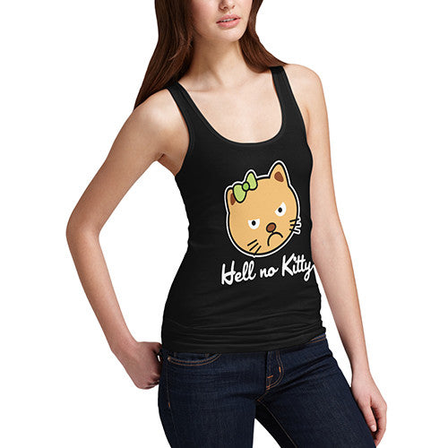 Women's Hell No Kitty Tank Top