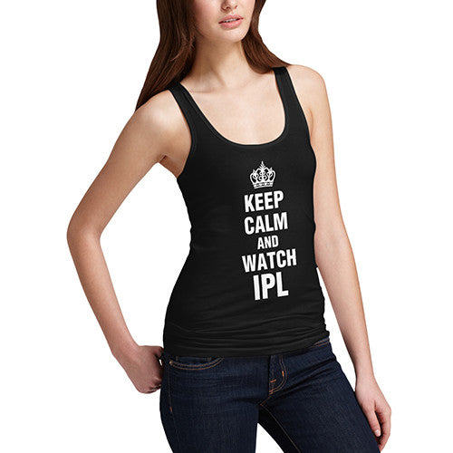 Women's Keep Calm Watch IPL Tank Top