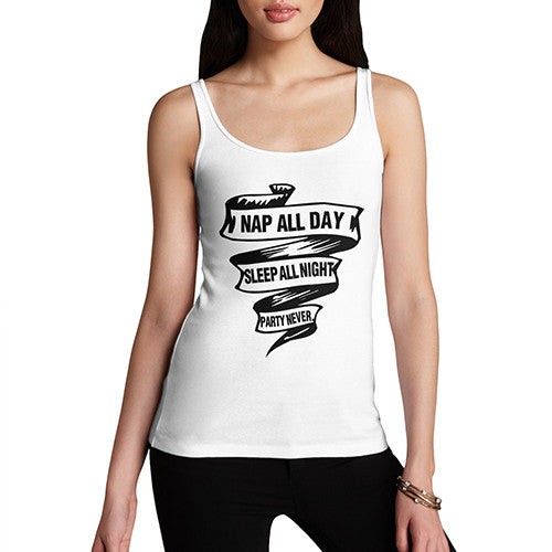 Women's Nap Sleep Party Tank Top