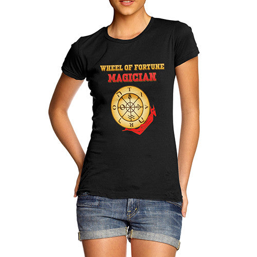 Women's Wheel Of Fortune Magician T-Shirt