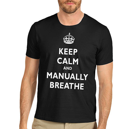 Men's Keep Calm And Breathe T-Shirt