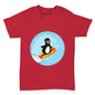 Surfer Guin The Penguin Baby Toddler T-Shirt