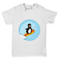 Surfer Guin The Penguin Baby Toddler T-Shirt