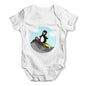 Skateboard Guin Baby Grow Bodysuit