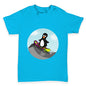 Skateboard Guin The Penguin Baby Toddler T-Shirt