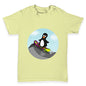 Skateboard Guin The Penguin Baby Toddler T-Shirt