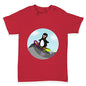 Skateboard Guin The Penguin Baby Toddler T-Shirt