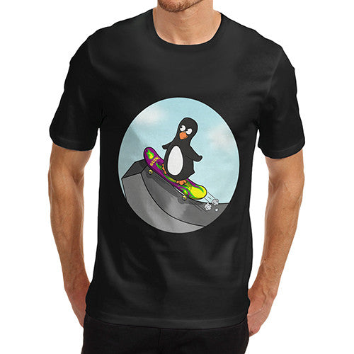 Men's Skateboard Guin Penguin T-Shirt