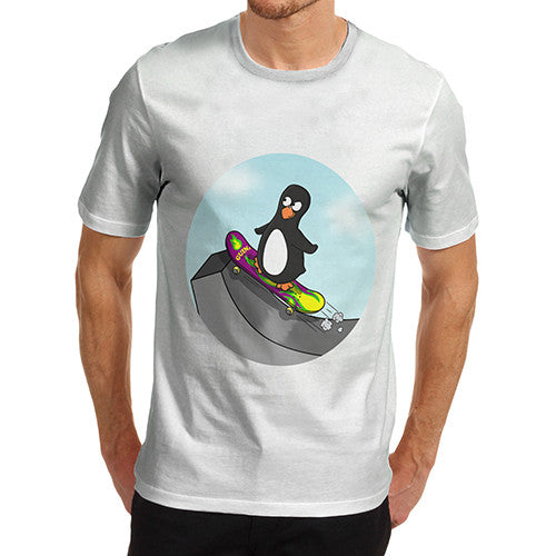 Men's Skateboard Guin Penguin T-Shirt