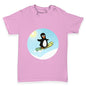 Snowboard Guin The Penguin Baby Toddler T-Shirt