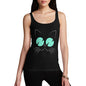 Women's Cat With Glasses Tank Top