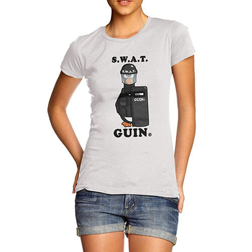 Women's SWAT Guin Penguin T-Shirt