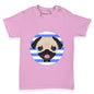 Cute Pug Dog Baby Toddler T-Shirt