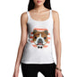 Women's Bulldog Bow Tie Tank Top