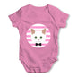 White Cat Baby Grow Bodysuit