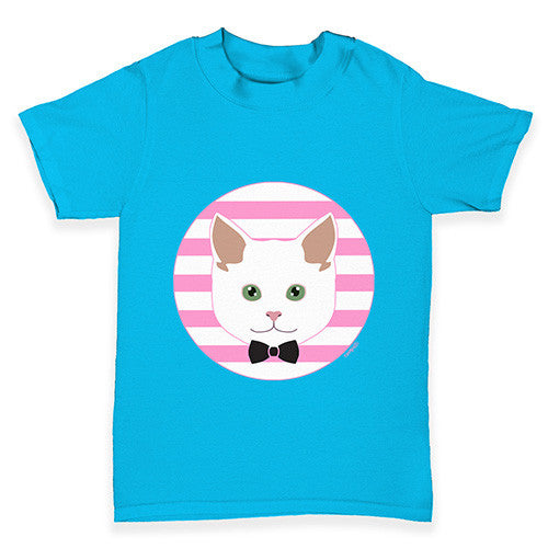 White Cat Baby Toddler T-Shirt