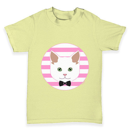 White Cat Baby Toddler T-Shirt