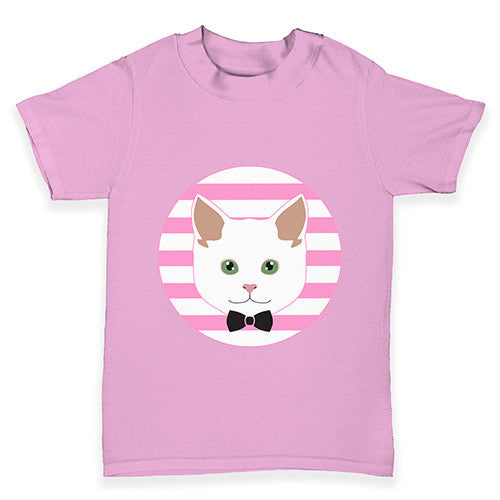 White Cat Baby Toddler T-Shirt