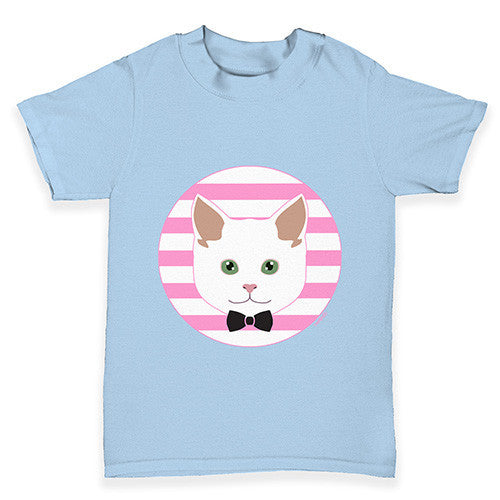White Cat Baby Toddler T-Shirt