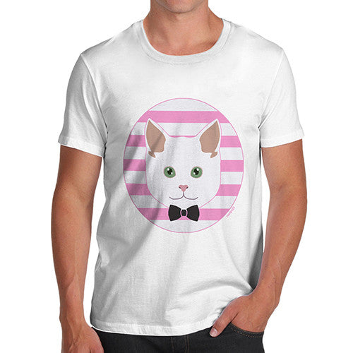 Men's Bow Tie Cat T-Shirt