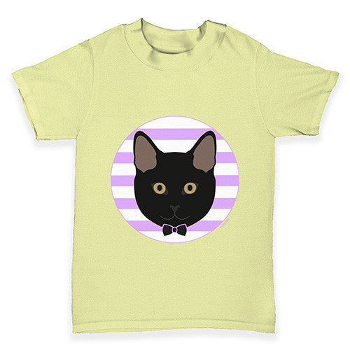 Black Cat Baby Toddler T-Shirt