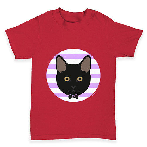 Black Cat Baby Toddler T-Shirt