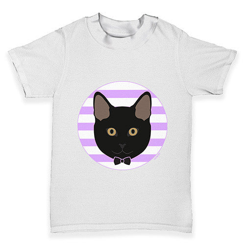 Black Cat Baby Toddler T-Shirt