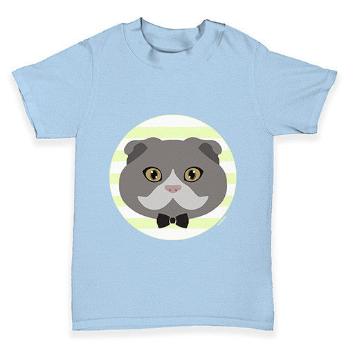 Scottish Fold Cat Baby Toddler T-Shirt