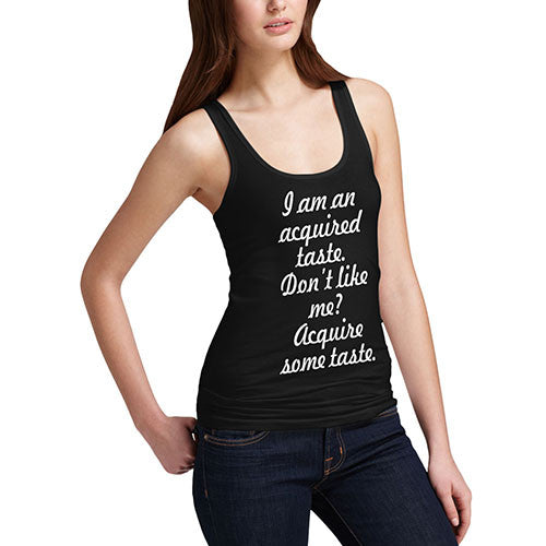 Women Acquire Some Taste Tank Top