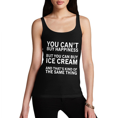 Women You Can't Buy Happiness Tank Top