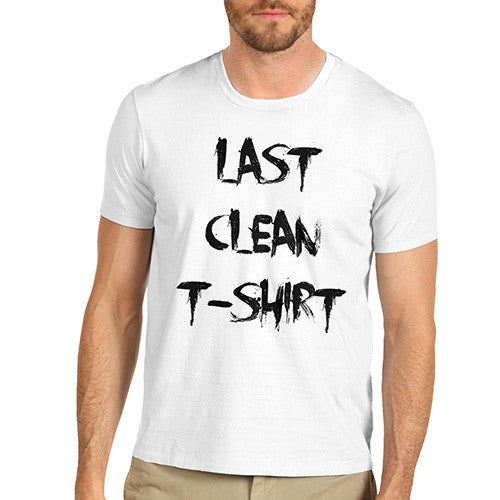 Men's Last Clean Shirt T-Shirt