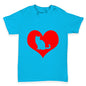 Cat Heart Baby Toddler T-Shirt