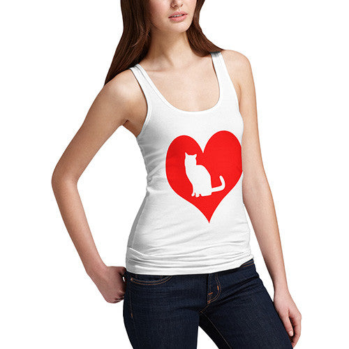 Women's Love My Cat Tank Top