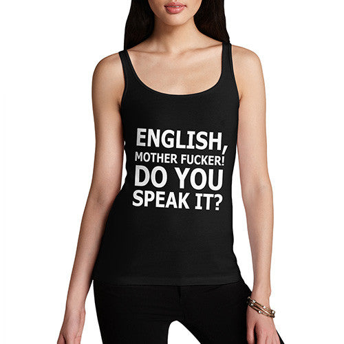 Women's English Do You Speak It Tank Top