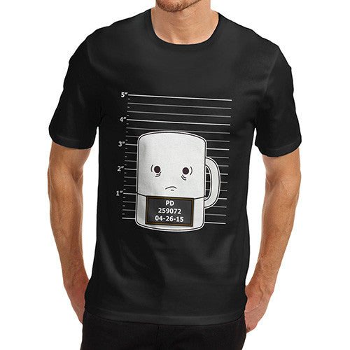 Men's Mug Shot Funny T-Shirt